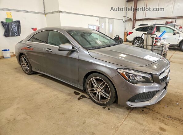 WDDSJ4GB3HN459368 2017 MERCEDES-BENZ CLA-CLASS Silver Przód prawy