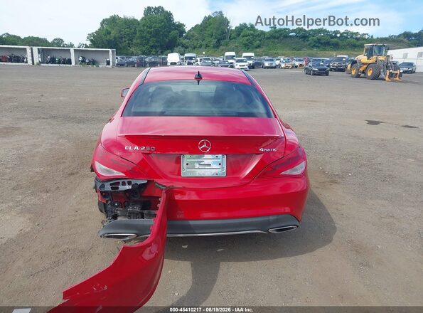 WDDSJ4GB4HN408218 2017 MERCEDES-BENZ CLA 250 Red 
