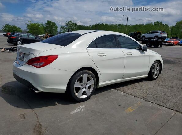 WDDSJ4GB7GN336591 2016 MERCEDES-BENZ CLA-CLASS Белый 