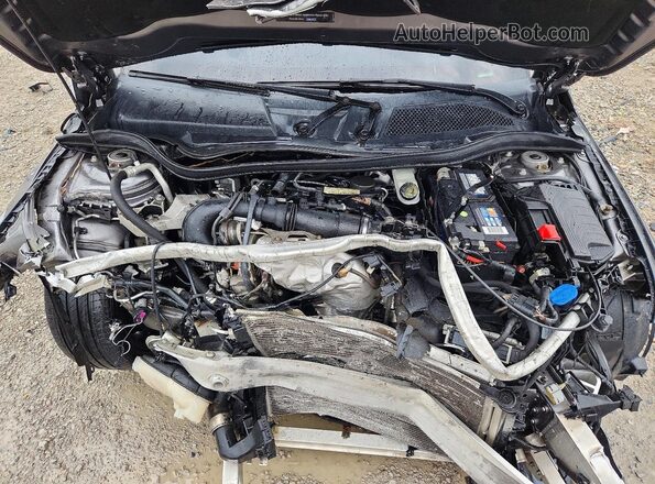 WDDSJ4GB7HN417446 2017 MERCEDES-BENZ CLA-CLASS Black Widok wnętrza z tyłu