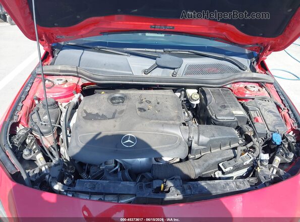 WDDSJ4GBXGN357841 2016 MERCEDES-BENZ CLA 250 Red Rear view