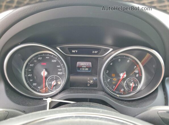 WDDSJ4GBXHN470433 2017 MERCEDES-BENZ CLA-CLASS Black Vista del cuadro de instrumentos