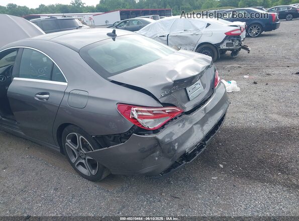 WDDSJ4GBXJN528286 2018 MERCEDES-BENZ CLA 250 Gray 
