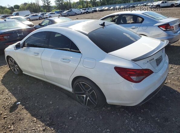 WDDSJ4GBXKN701757 2019 MERCEDES-BENZ CLA-CLASS White Tył lewy