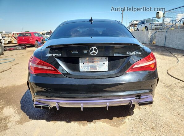 WDDSJ5CB0JN595054 2018 MERCEDES-BENZ CLA-CLASS Black Widok z tyłu
