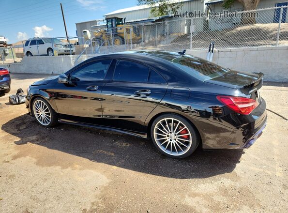 WDDSJ5CB0JN595054 2018 MERCEDES-BENZ CLA-CLASS Black Tył lewy