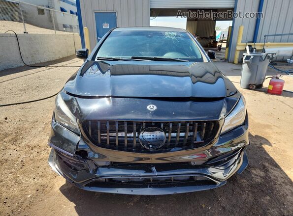 WDDSJ5CB0JN595054 2018 MERCEDES-BENZ CLA-CLASS Black Widok z przodu