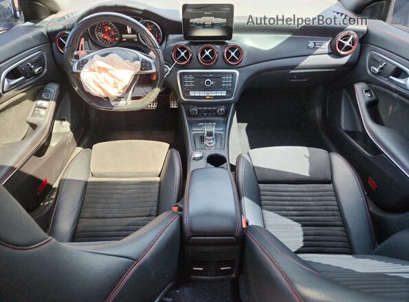 WDDSJ5CB0JN595054 2018 MERCEDES-BENZ CLA-CLASS Black Widok deski rozdzielczej