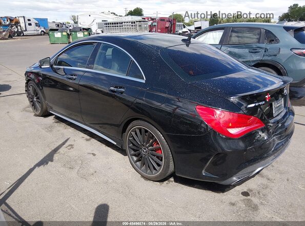 WDDSJ5CB1GN383725 2016 MERCEDES-BENZ AMG CLA 45 Черный Задняя левая четверть
