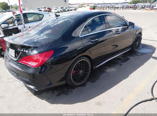 WDDSJ5CB1GN383725 2016 MERCEDES-BENZ AMG CLA 45 Черный Задняя правая четверть