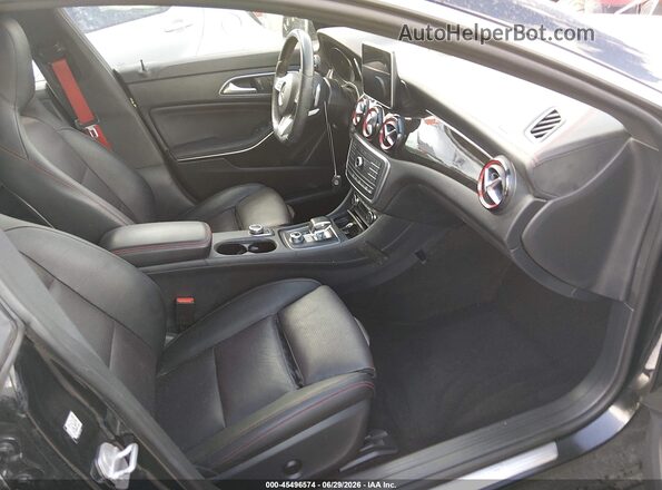 WDDSJ5CB1GN383725 2016 MERCEDES-BENZ AMG CLA 45 Черный Вид салона спереди