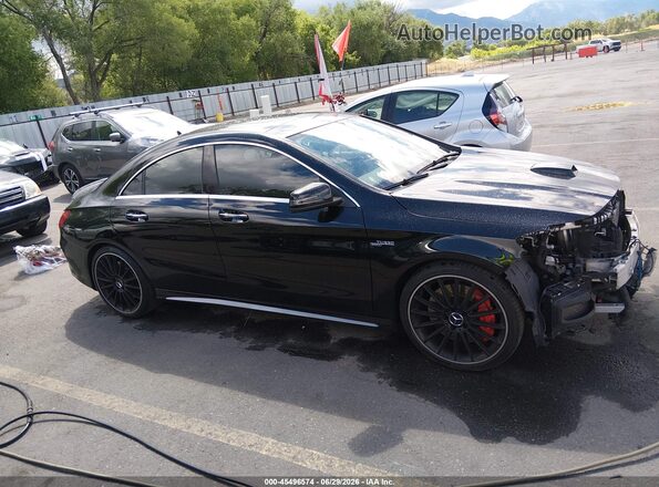 WDDSJ5CB1GN383725 2016 MERCEDES-BENZ AMG CLA 45 Черный Панорамный вид салона 360°