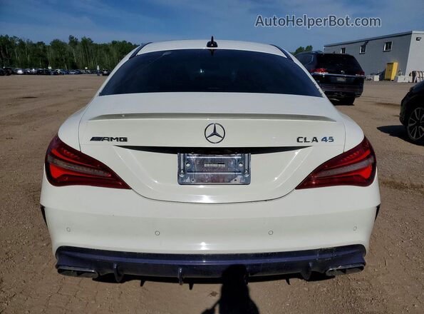 WDDSJ5CB2JN534000 2018 MERCEDES-BENZ CLA-CLASS White Հետևի տեսք