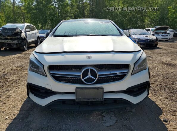 WDDSJ5CB2JN534000 2018 MERCEDES-BENZ CLA-CLASS White Դիմացի տեսք