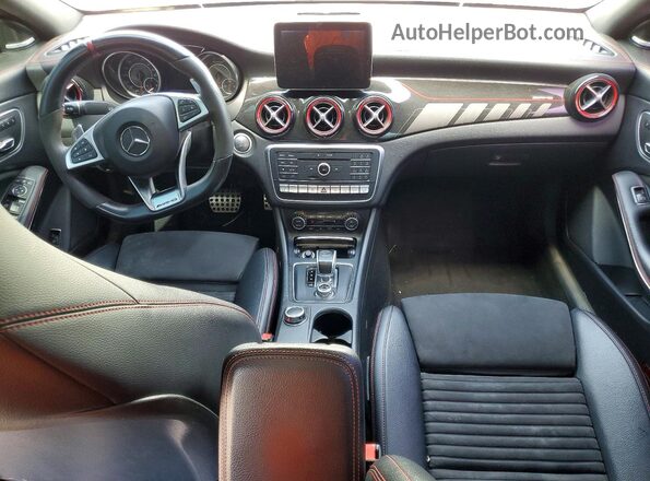 WDDSJ5CB2JN534000 2018 MERCEDES-BENZ CLA-CLASS White Առջևի վահանակի տեսք