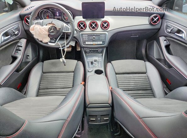 WDDSJ5CB6JN524876 2018 MERCEDES-BENZ CLA-CLASS Black Dashboard view