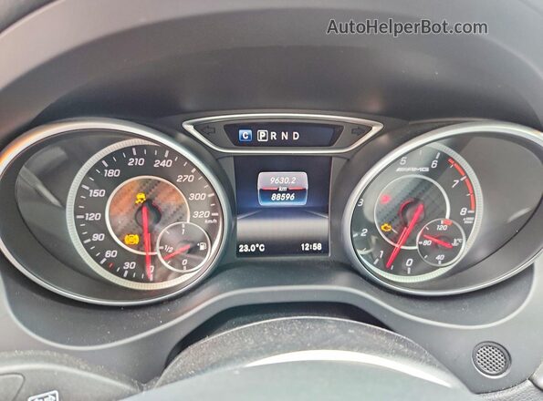 WDDSJ5CB6JN524876 2018 MERCEDES-BENZ CLA-CLASS Black Instrument cluster view