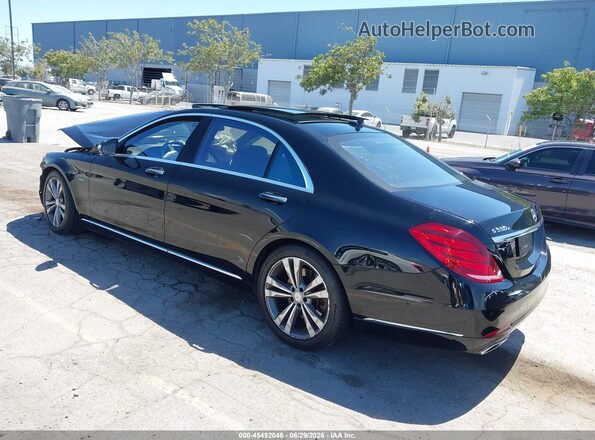 WDDUG6DB5HA291070 2017 MERCEDES-BENZ S 550E PLUG-IN HYBRID Black Tył lewy