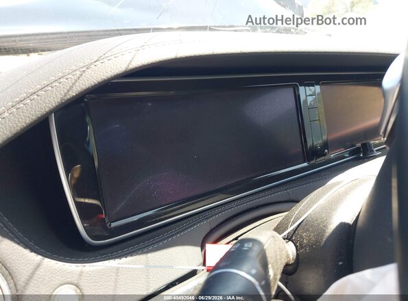 WDDUG6DB5HA291070 2017 MERCEDES-BENZ S 550E PLUG-IN HYBRID Black Widok tylnych siedzeń