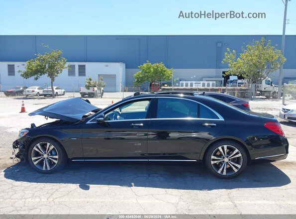 WDDUG6DB5HA291070 2017 MERCEDES-BENZ S 550E PLUG-IN HYBRID Black Widok wnętrza 360 stopni