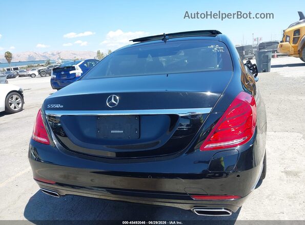 WDDUG6DB5HA291070 2017 MERCEDES-BENZ S 550E PLUG-IN HYBRID Black 