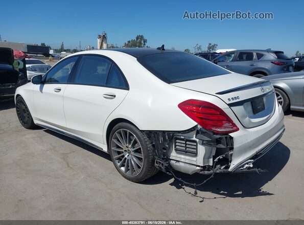 WDDUG6DB9HA328203 2017 MERCEDES-BENZ S 550E PLUG-IN HYBRID White Հետևի ձախ
