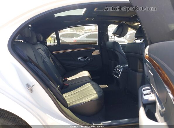 WDDUG6DB9HA328203 2017 MERCEDES-BENZ S 550E PLUG-IN HYBRID White VIN կոդի պիտակի տեսք