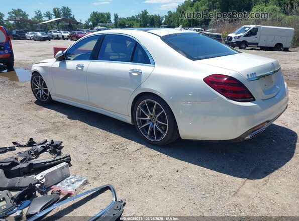 WDDUG6EB5KA452698 2019 MERCEDES-BENZ S-CLASS White Հետևի ձախ