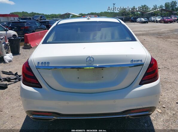 WDDUG6EB5KA452698 2019 MERCEDES-BENZ S-CLASS White 