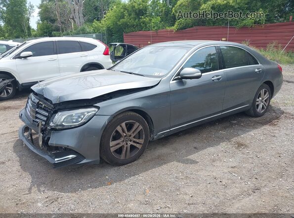 WDDUG6EBXJA356371 2018 MERCEDES-BENZ S-CLASS Silver Front left