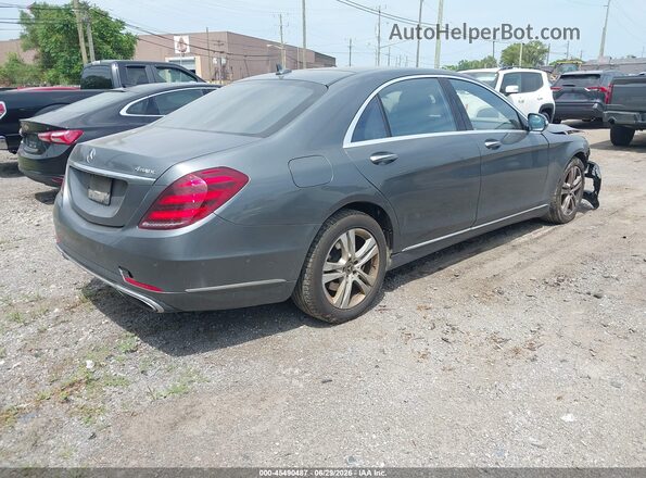 WDDUG6EBXJA356371 2018 MERCEDES-BENZ S-CLASS Silver Rear right