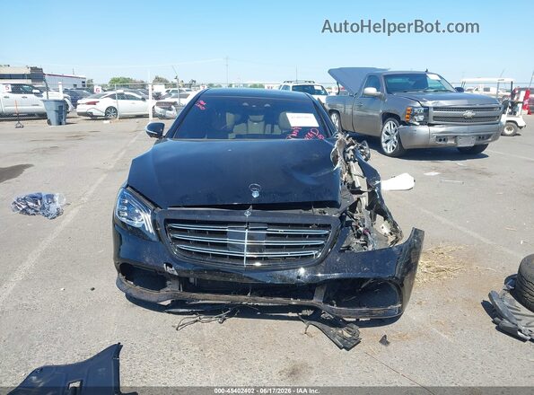 WDDUG6GB8KA493758 2019 MERCEDES-BENZ S-CLASS Black Rear interior view