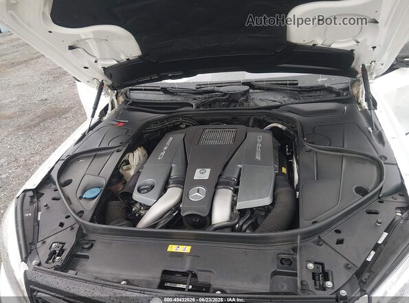 WDDUG7JB3HA325792 2017 MERCEDES-BENZ AMG S 63 White Widok z tyłu
