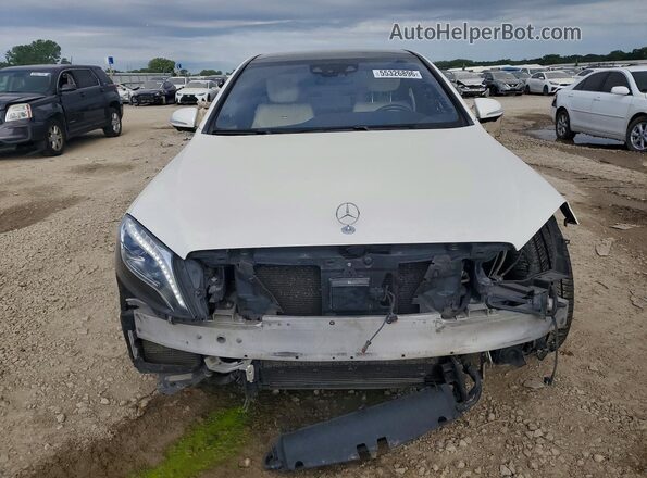 WDDUG7JB9HA308172 2017 MERCEDES-BENZ S White Vista frontal