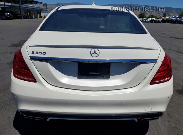 WDDUG8CB2GA229315 2016 MERCEDES-BENZ S Белый Вид сзади