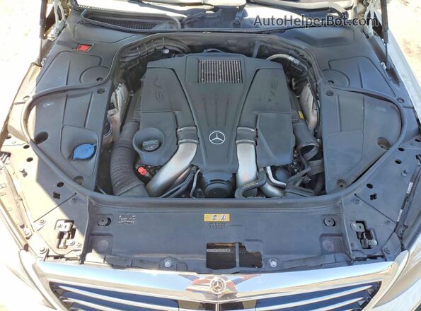 WDDUG8CB2GA229315 2016 MERCEDES-BENZ S Белый Вид задней части салона