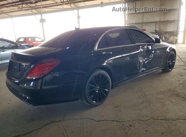 WDDUG8CB2GA258572 2016 MERCEDES-BENZ S Черный Задняя правая четверть
