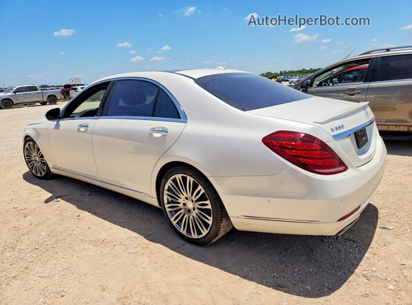 WDDUG8CB4GA228523 2016 MERCEDES-BENZ S Белый Задняя левая четверть