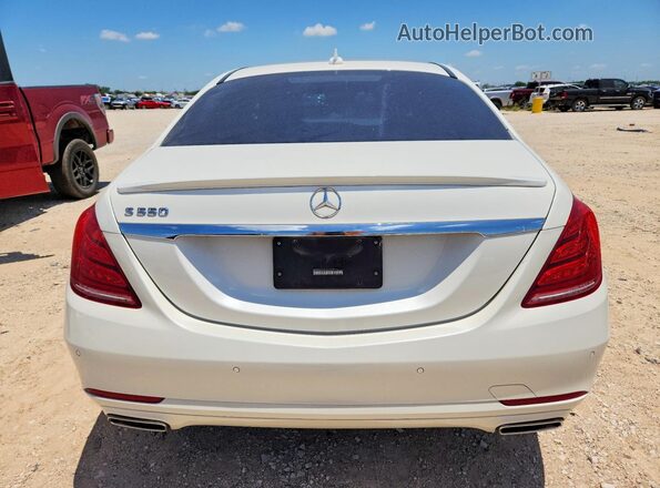 WDDUG8CB4GA228523 2016 MERCEDES-BENZ S Белый Вид сзади