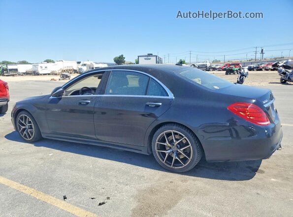 WDDUG8CB7GA267946 2016 MERCEDES-BENZ S Black Rear left