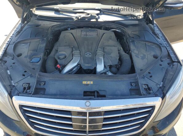 WDDUG8CB7GA267946 2016 MERCEDES-BENZ S Black Rear interior view