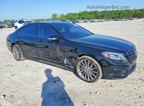 WDDUG8CB7HA316600 2017 MERCEDES-BENZ S Черный Передняя правая четверть