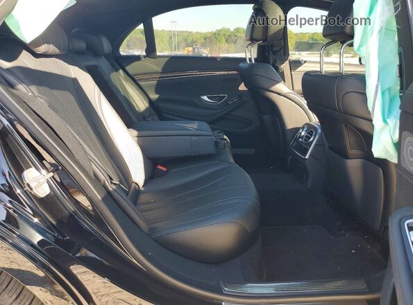 WDDUG8CB7HA316600 2017 MERCEDES-BENZ S Черный Вид задних сидений