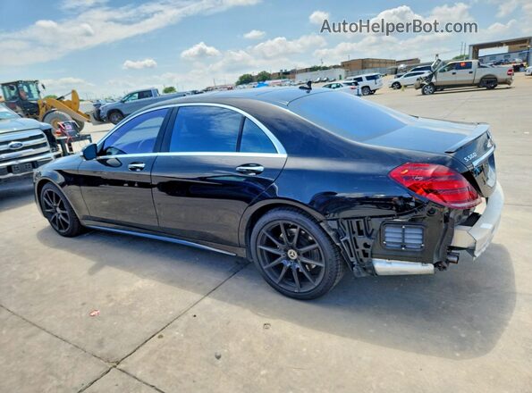 WDDUG8DB0KA425955 2019 MERCEDES-BENZ S Black Rear left