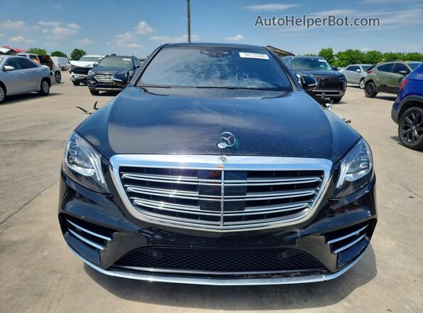 WDDUG8DB0KA425955 2019 MERCEDES-BENZ S Black Front view
