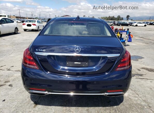 WDDUG8DB0LA502440 2020 MERCEDES-BENZ S Синий Вид сзади