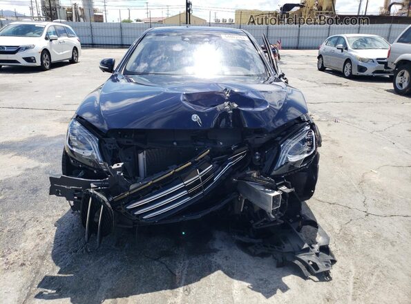WDDUG8DB0LA502440 2020 MERCEDES-BENZ S Синий Вид спереди