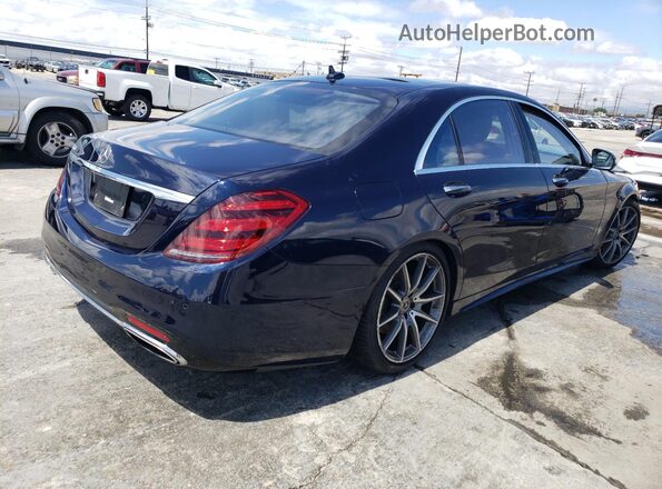WDDUG8DB0LA502440 2020 MERCEDES-BENZ S Синий Задняя правая четверть