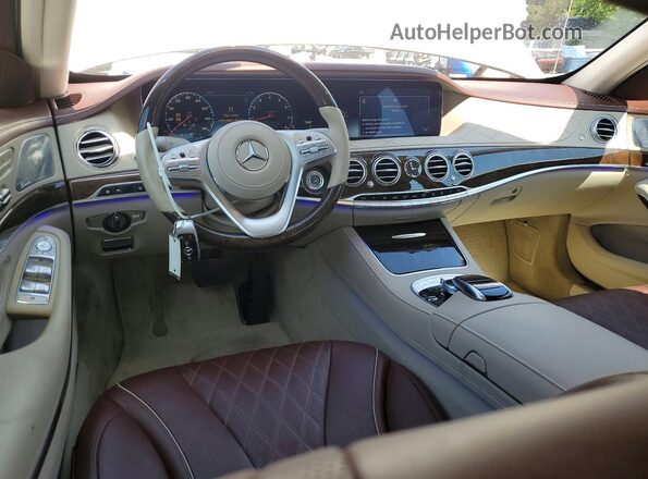 WDDUG8DB4JA368237 2018 MERCEDES-BENZ S White 