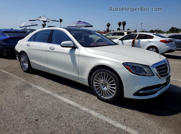 WDDUG8DB4JA368237 2018 MERCEDES-BENZ S White 